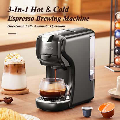 Cafelffe 3-in-1 HotCold Capsule Espressoe Machine MK-611