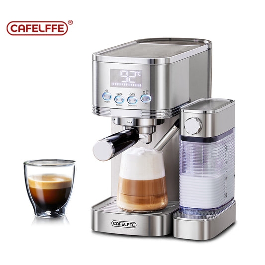 Cafelffe Fully Automatic Espresso Machine with Milk Frother MK-801